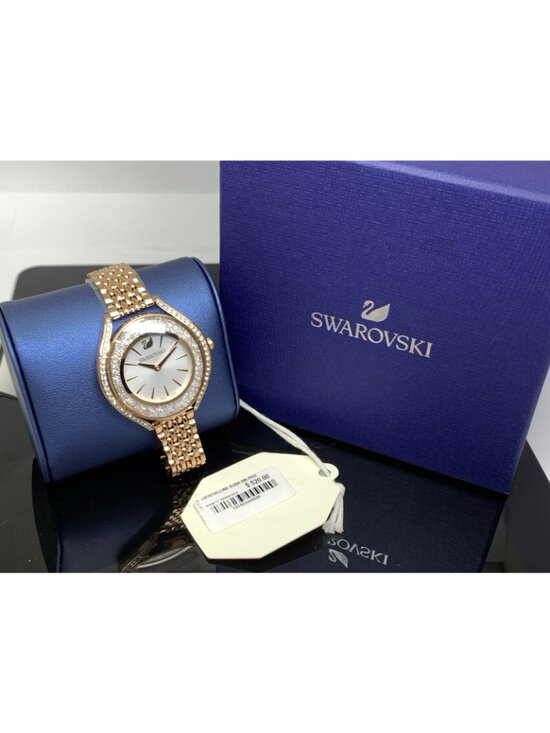 Swarovski Crystalline Aura Women\'s Watch Swiss Quartz Rose Gold Steel 36mm main image 6